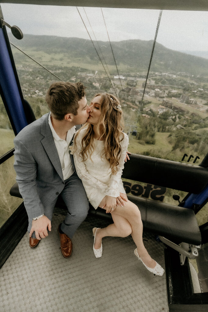 gondola romance at the steamboat springs resort